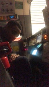 me on train